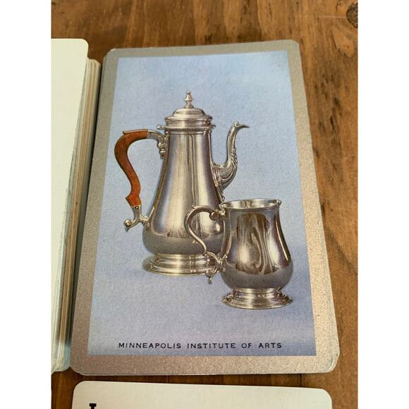 Stancraft Minneapolis Institute of Arts Playing Cards Double Deck Antique Silver - Picture 5 of 9